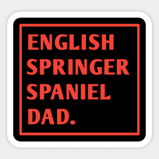 English Springer spaniel Sticker